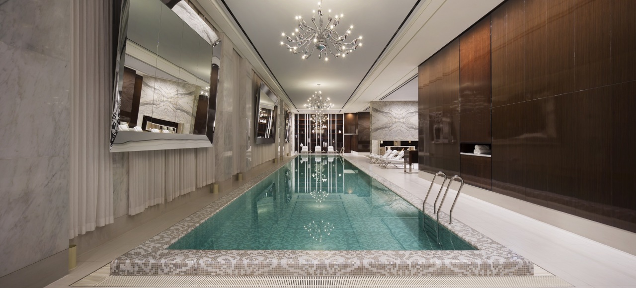 The hotel’s swimming pool certified by USGBC (JW Marriott Dongdaemun Square Seoul)