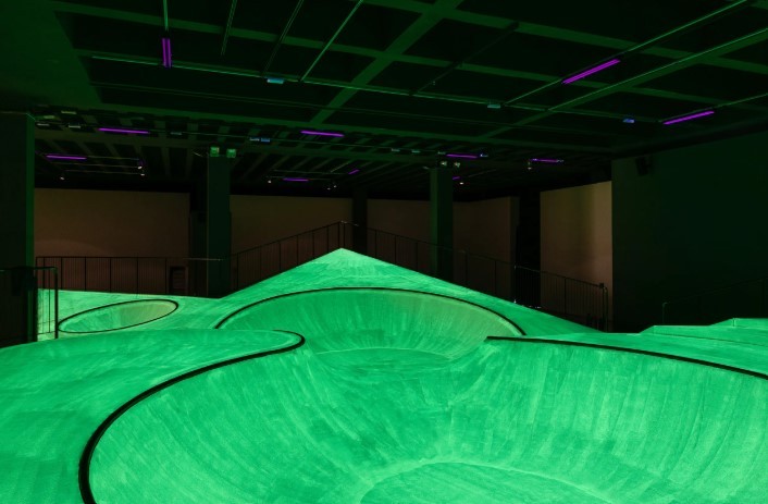 Koo Jeong-a’s multisensory skate park installation at Triennale Milano (Triennale Milano’s website)