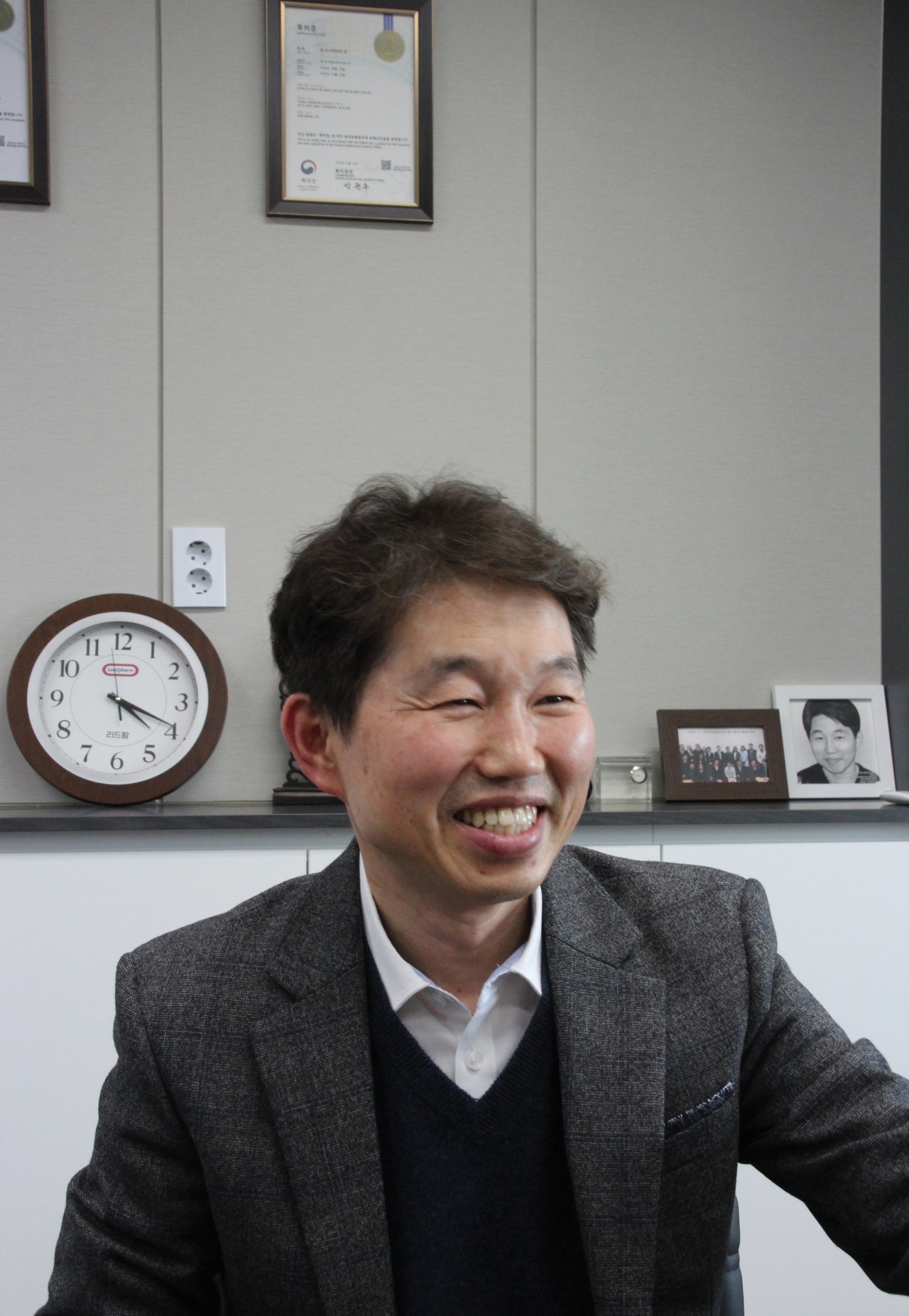 Theragen Etex CEO Hwang Tae-soon (Lim Jeong-yeo/ The Korea Herald)