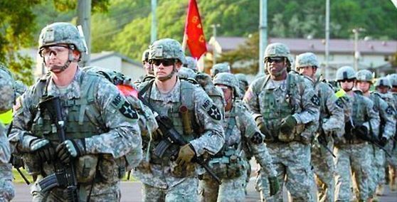 US Forces Korea in combat training (Yonhap)