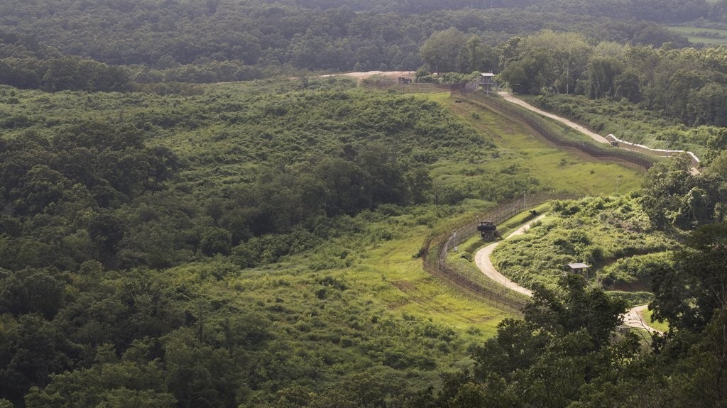 The western section of the DMZ in Paju, Gyeonggi Province (Yonhap)