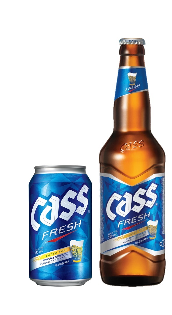 Cass Fresh, Oriental Brewery’s flagship beer brand (OB)