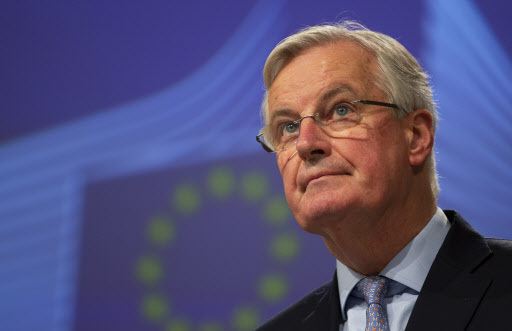 EU's chief negotiator Michel Barnier (AP-Yonhap)