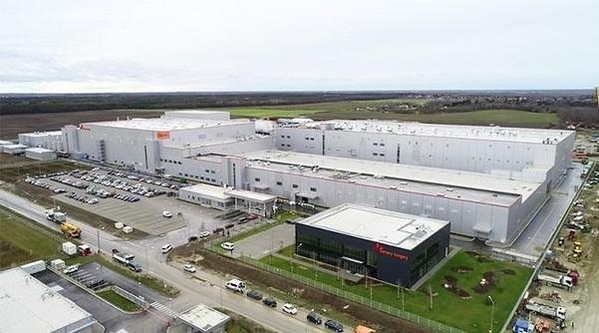 SK Innovation’s electric vehicle battery plant in Komarom, Hungary (SK Innovation)