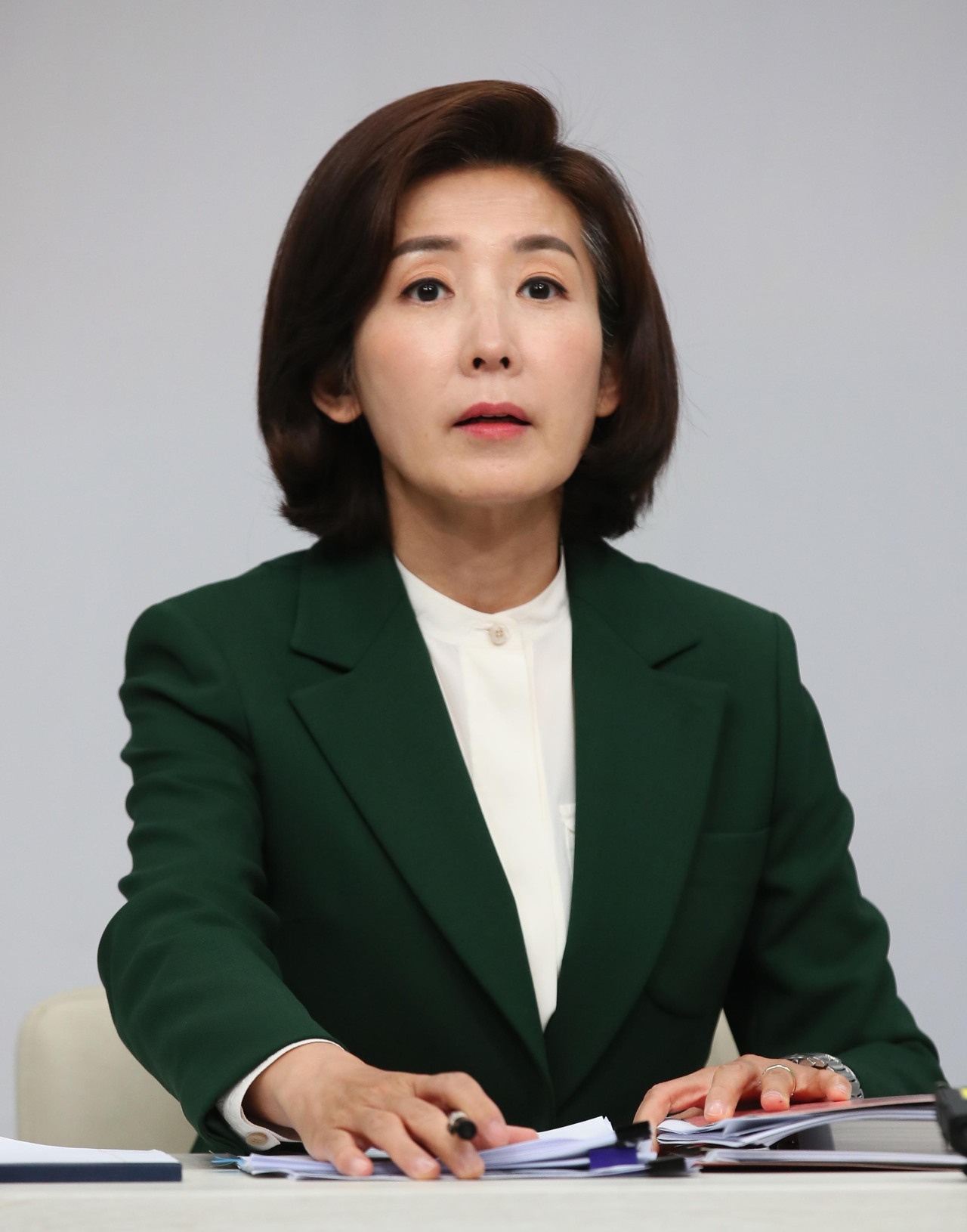 Former United Future Party floor leader Na Kyung-won (Yonhap)