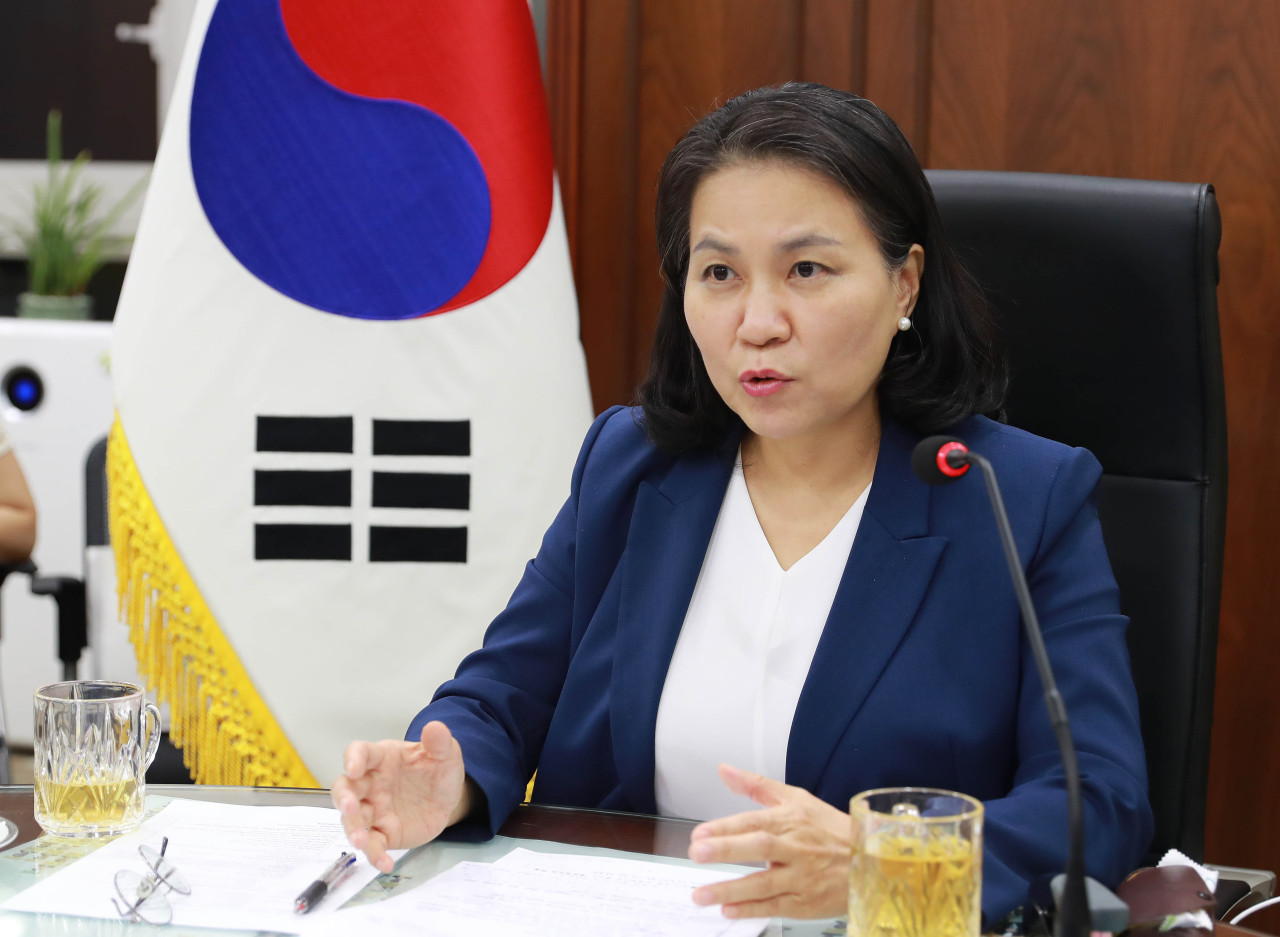 South Korean Trade Minister Yoo Myung-hee (Yonhap)