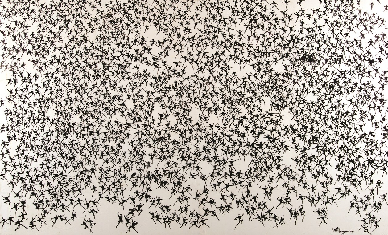 “People” by Lee Ung-no (Lee Ungno Museum)