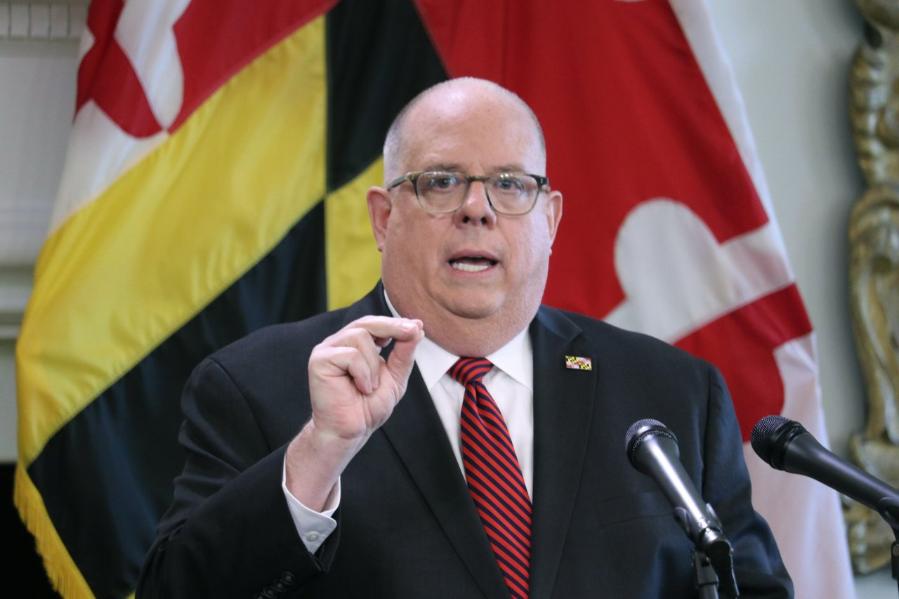 Maryland Gov. Larry Hogan (AP-Yonhap)