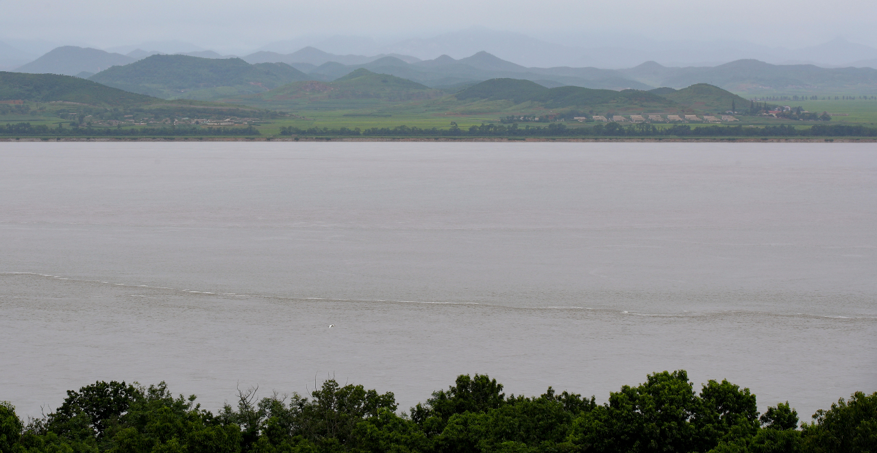 The Han River runs between Ganghwa Island and North Korea`s North Hwanghae Province. (Yonhap)
