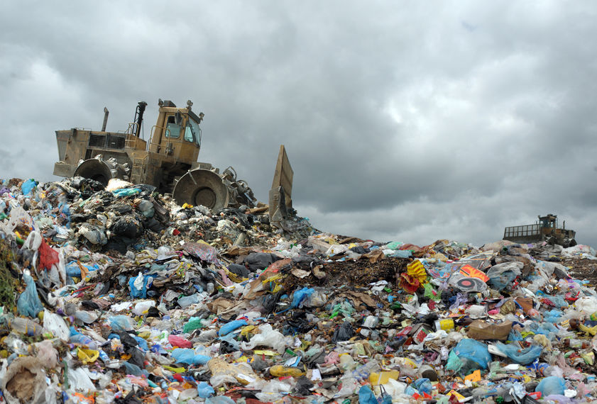 Garbage piles at a rubbish dump. (123rf)