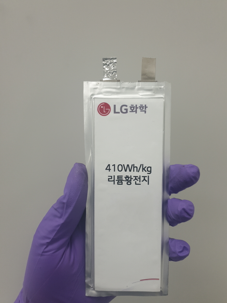Lithium-sulfur battery (LG Chem)