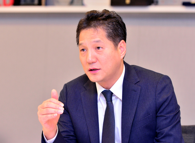 Cushman & Wakefield Korea Managing Director Richard Hwang (Park Hyun-koo/The Korea Herald)