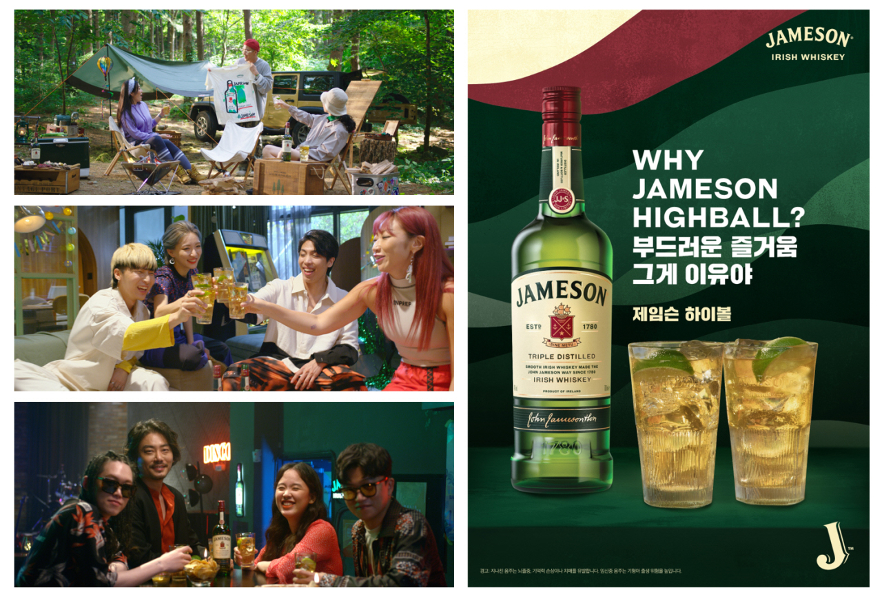 (From top to bottom) Jackson Shim, J Black and Adoy (Pernod Ricard Korea)