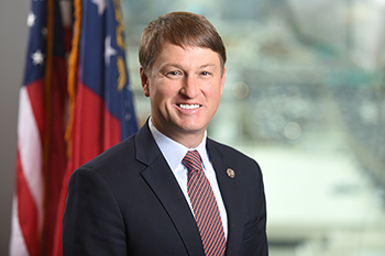 Commissioner of the Georgia Department of Economic Development Pat Wilson (Georgia)