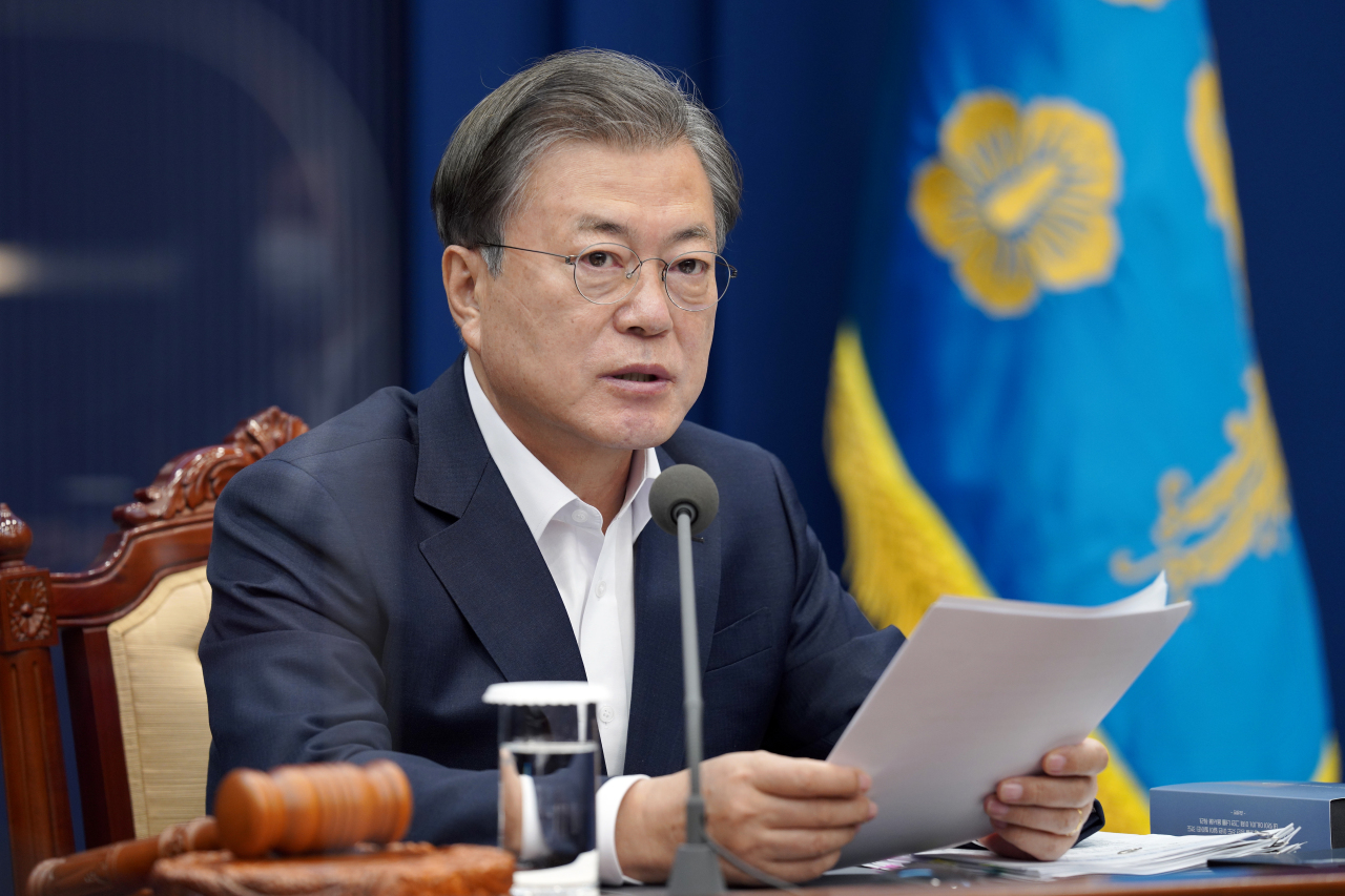 President Moon Jae-in (Yonhap)