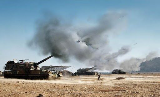 South Korea's K-9 howitzers (Defense Acquisition Program Administration)