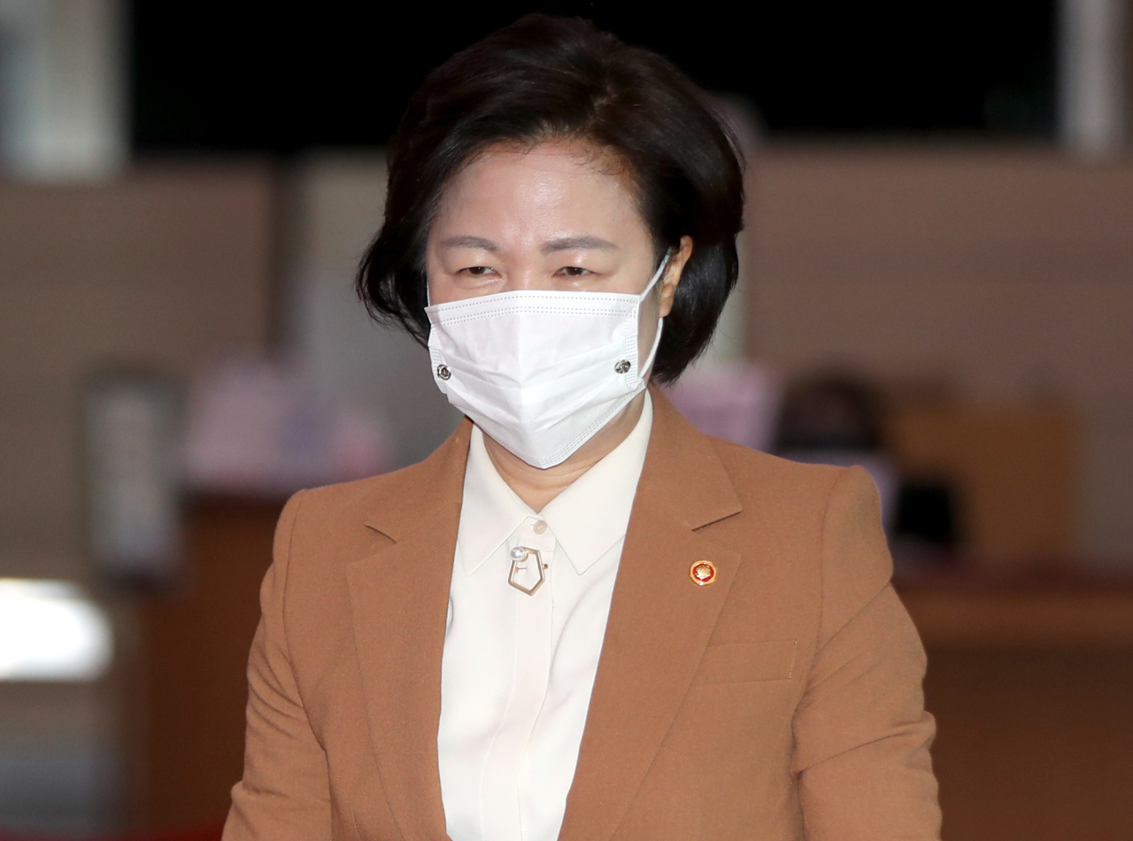 Justice Minister Choo Mi-ae (Yonhap)
