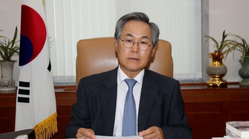 Woo Yoon-keun, a former South Korean ambassador to Russia. (Yonhap)