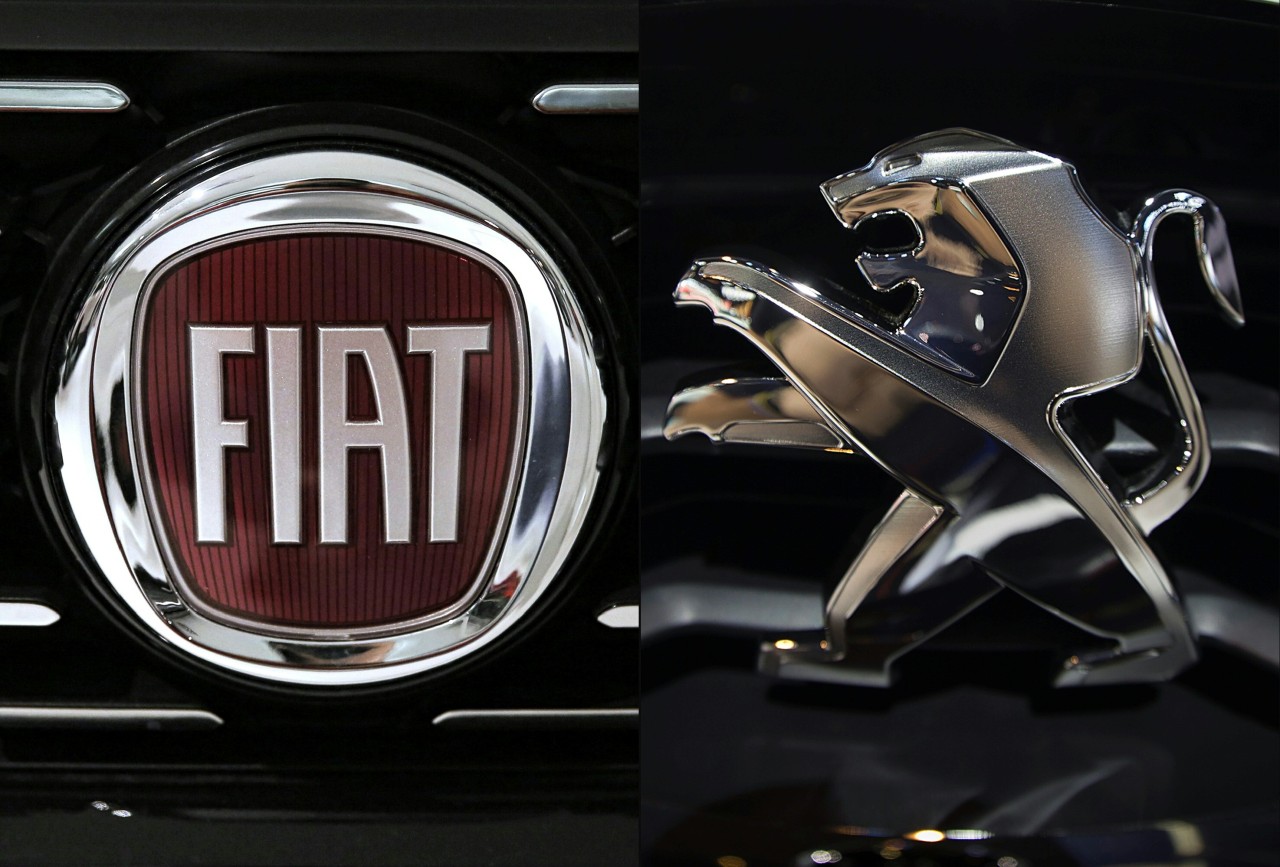 Fiat Chrysler and Peugeot (AFP-Yonhap)