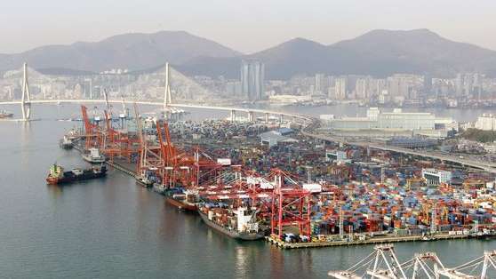 South Korean SMEs' exports (Yonhap)