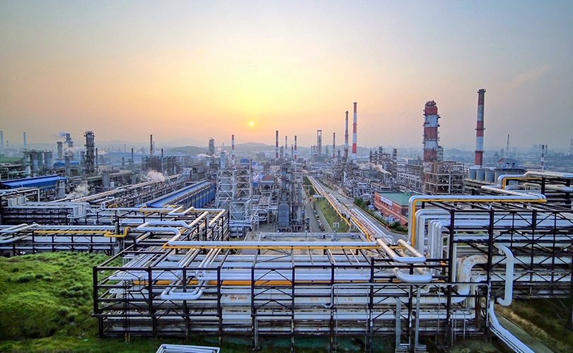 SK Innovation’s petrochemical plant in Ulsan (SK Innovation)