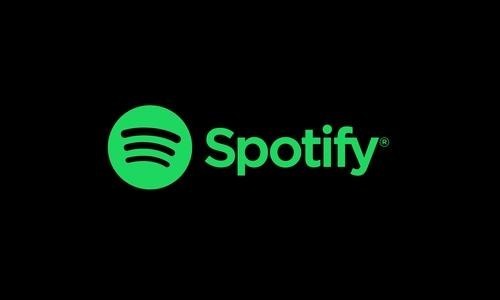 This undated image, provided by Spotify Technology SA, shows its logo. (Spotify Technology SA)