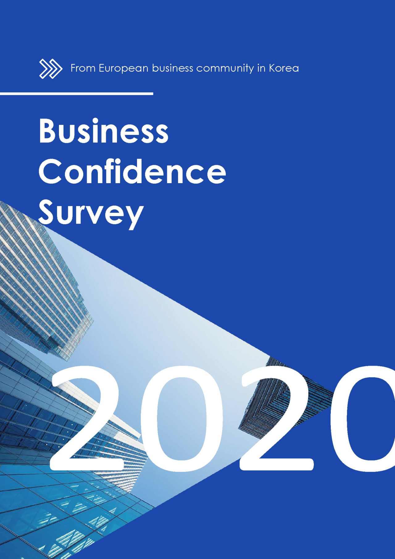 Business Confidence Survey 2020 (European Chamber of Commerce in Korea)