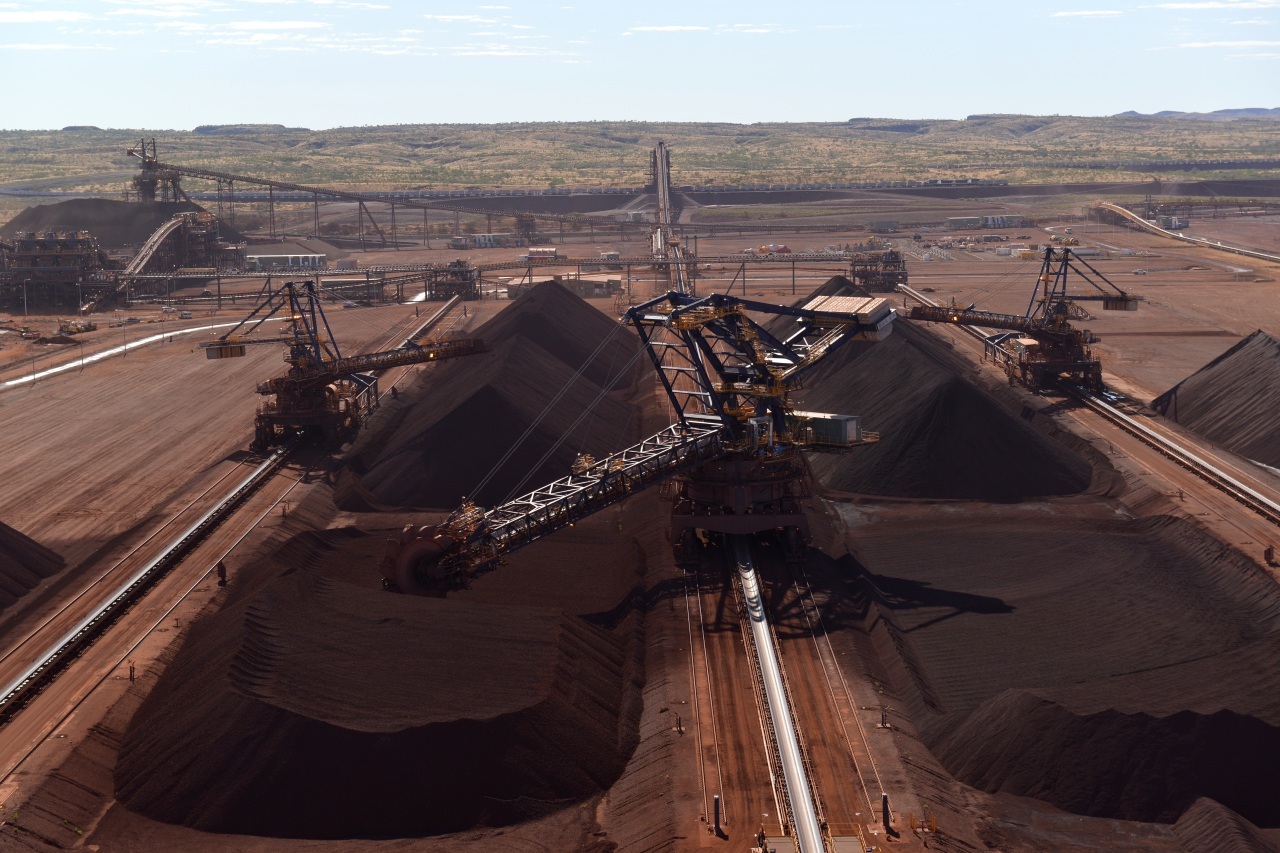 Roy Hill iron ore mine in Pilbara, Australia (Posco)