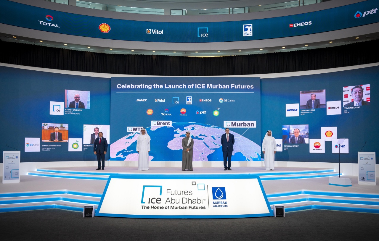 The launch ceremony of International Exchange Futures Abu Dhabi at Abu Dhabi Global Market, Monday (GS Caltex)