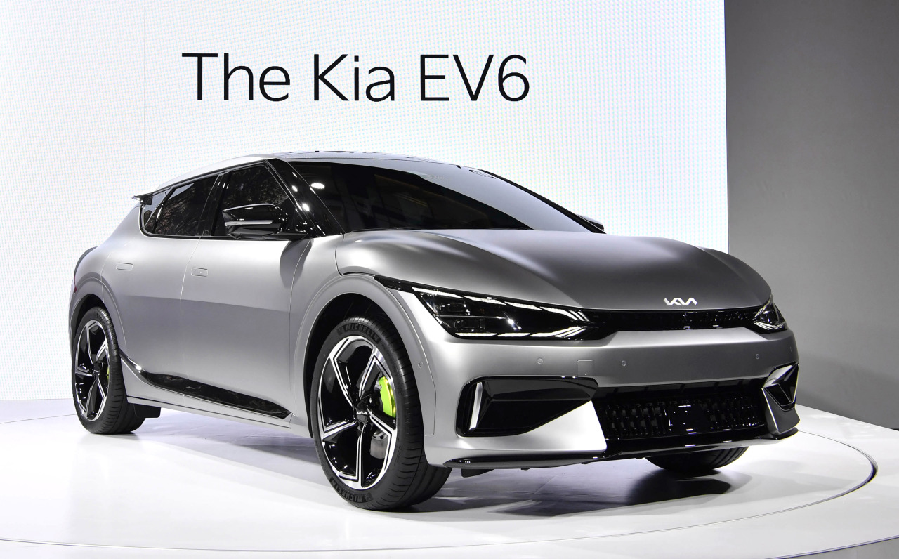 Kia's EV6, the first all-electric vehicle to adopt Hyundai Motor Group's exclusive Electric-Global Modular Platform. (Kia Corp.)