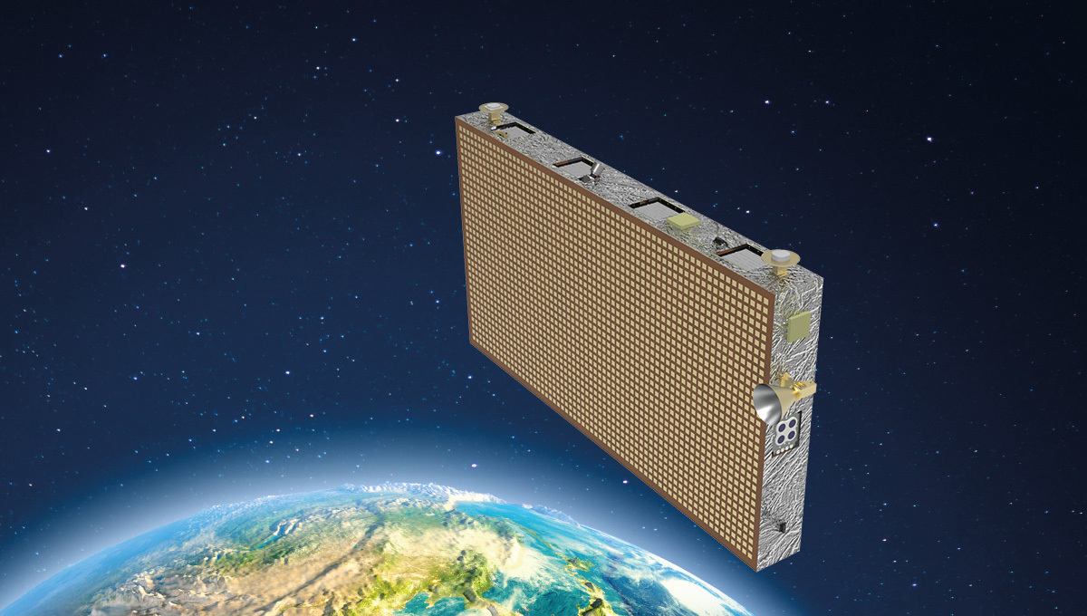 Ultrasmall synthetic aperture radar satellite being developed by Hanwha Systems (Hanwha Systems)