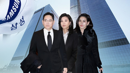 This composite image by Yonhap News TV shows the heirs of Samsung Group. From left are Samsung Electronics Vice Chairman Lee Jae-yong, Hotel Shilla CEO Lee Boo-jin and Samsung Welfare Foundation chief Lee Seo-hyun. (Yonhap)