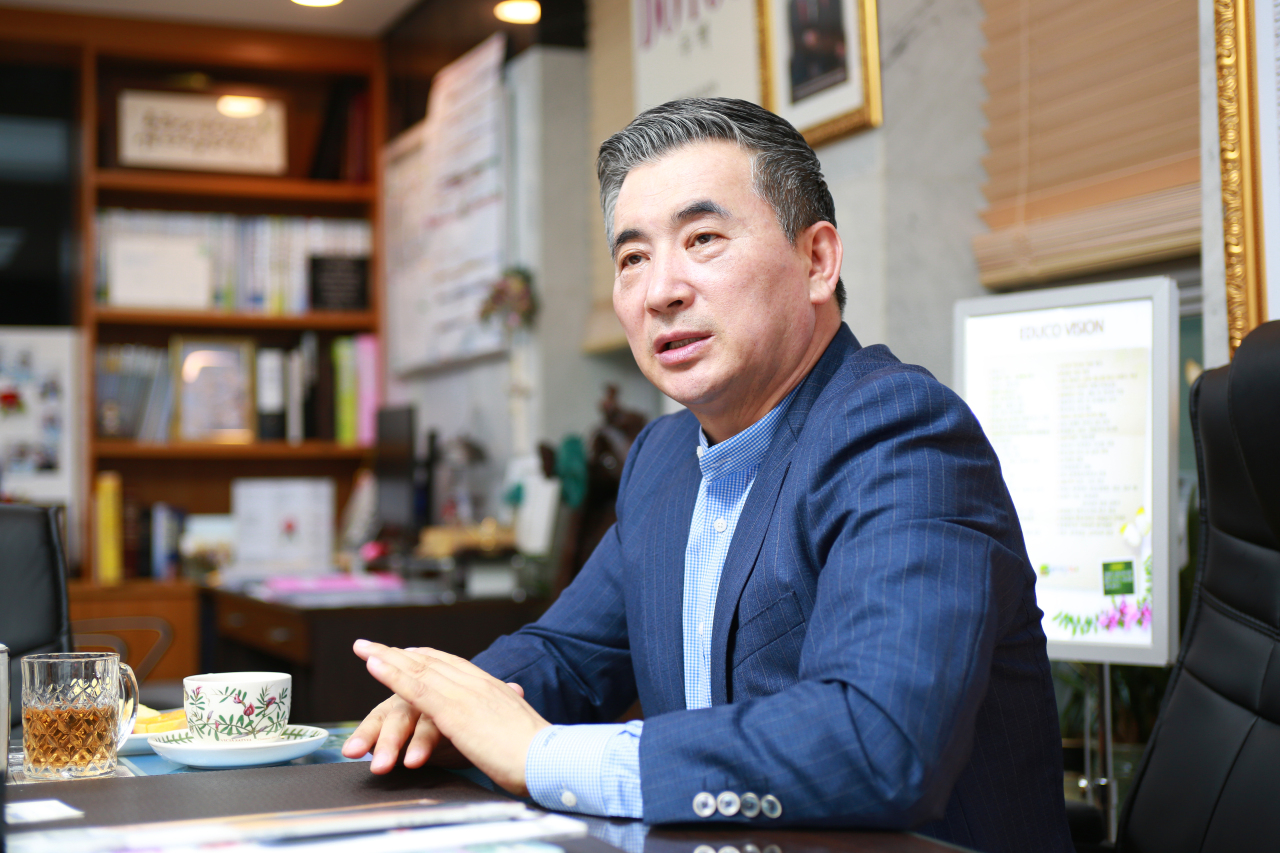 Kim Young-chul, CEO and chairman of Vine Group. (Vine Group)