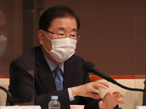 Foreign Minister Chung Eui-yong (Yonhap)