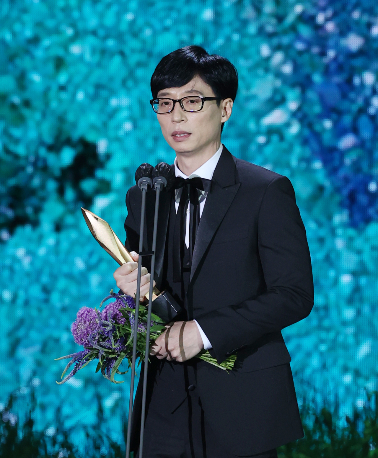 Comedian Yoo Jae-suk (Baeksang Arts Awards)