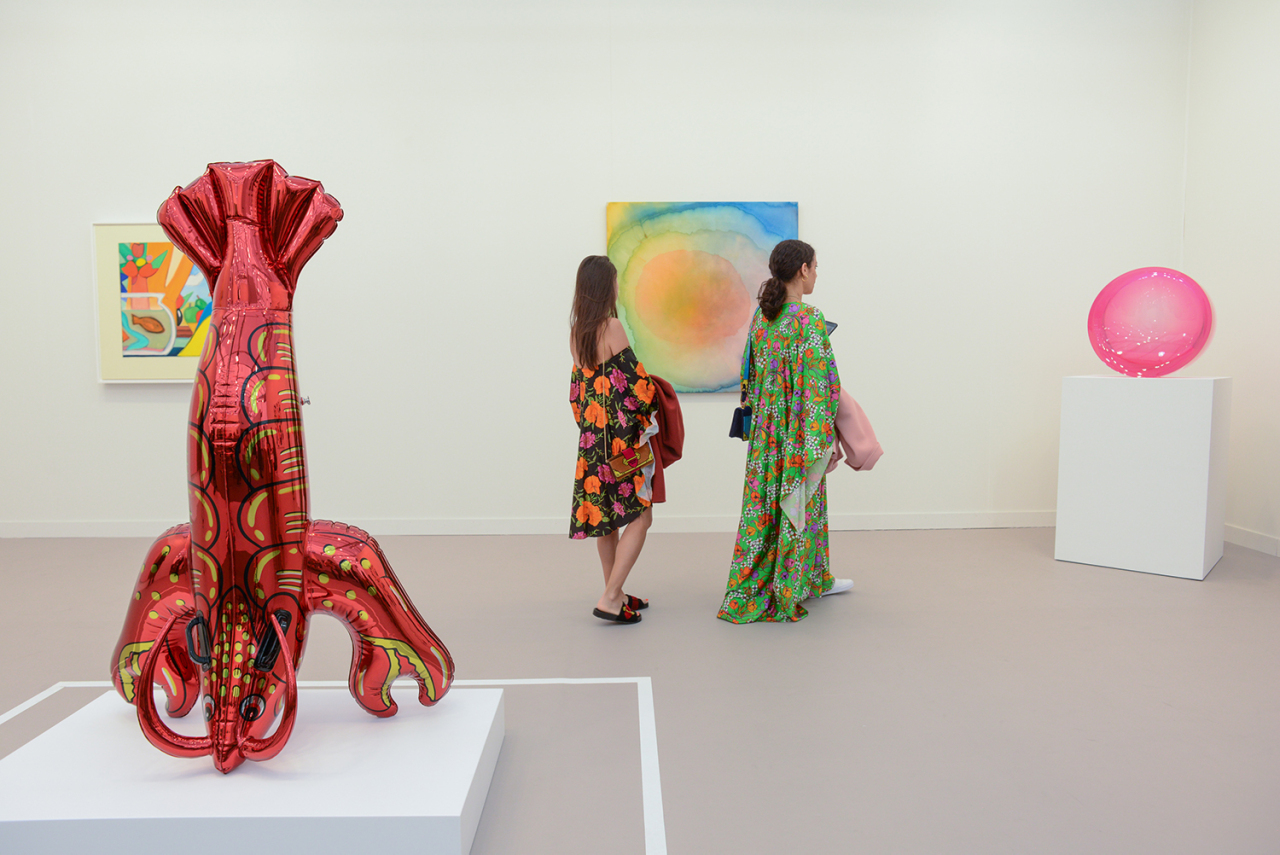 Installation view of Frieze Los Angeles in 2020 (Frieze)
