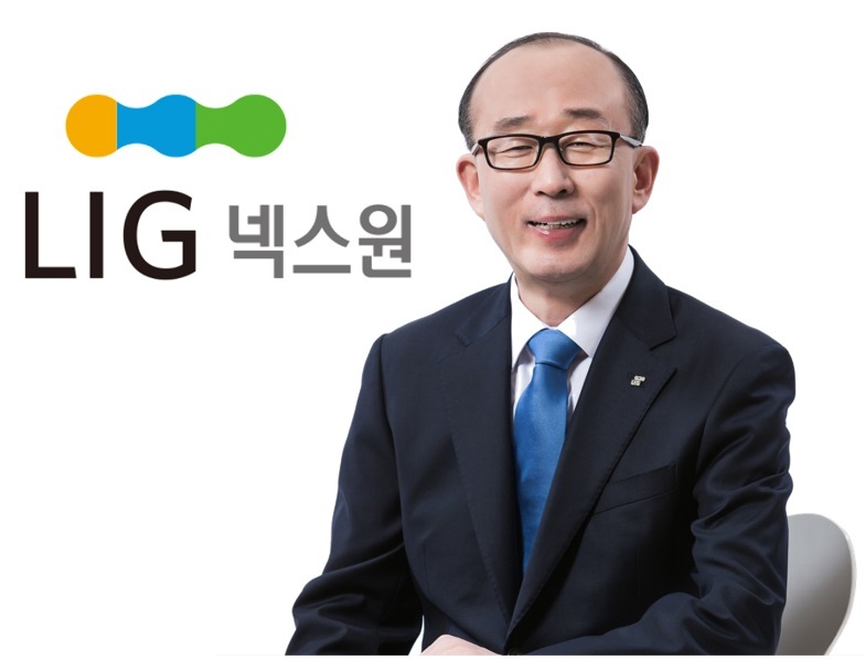 LIG Nex1 CEO Kim Ji-chan (LIG Nex1)