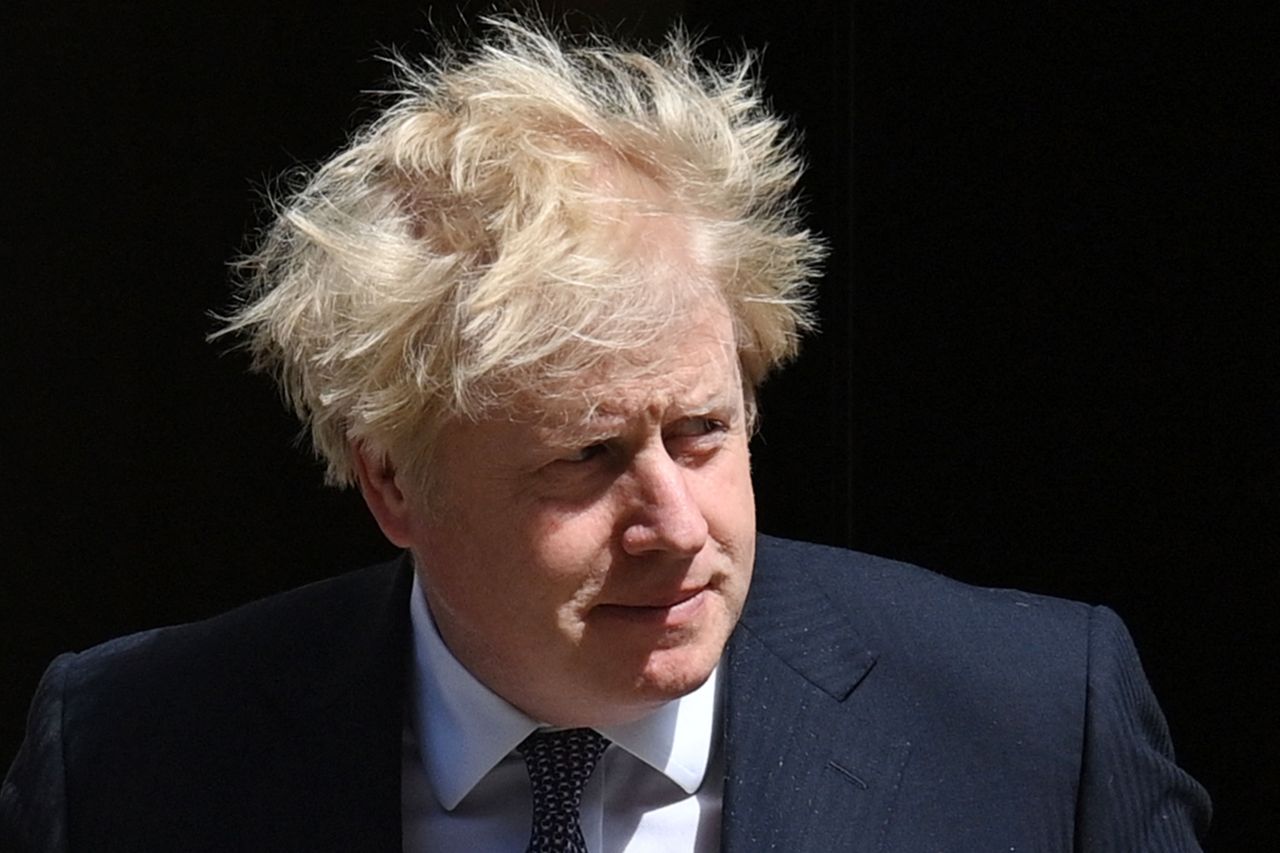 Britain's Prime Minister Boris Johnson (AFP-Yonhap)