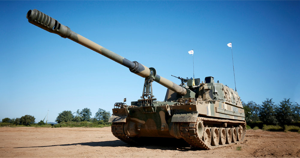 Hanwha Defense’s K9 howitzer (Hanwha Defense)