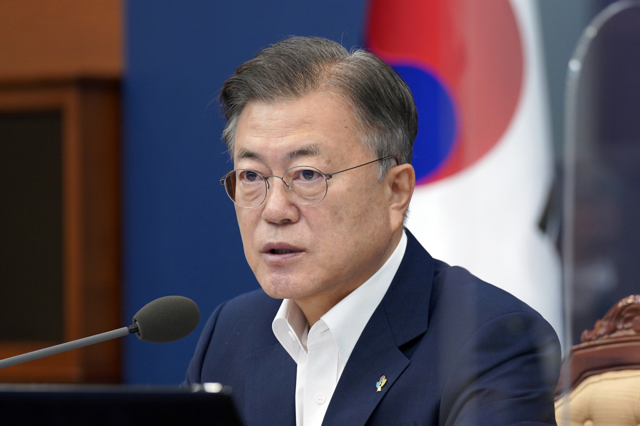 President Moon Jae-in in a file photo (Yonhap)