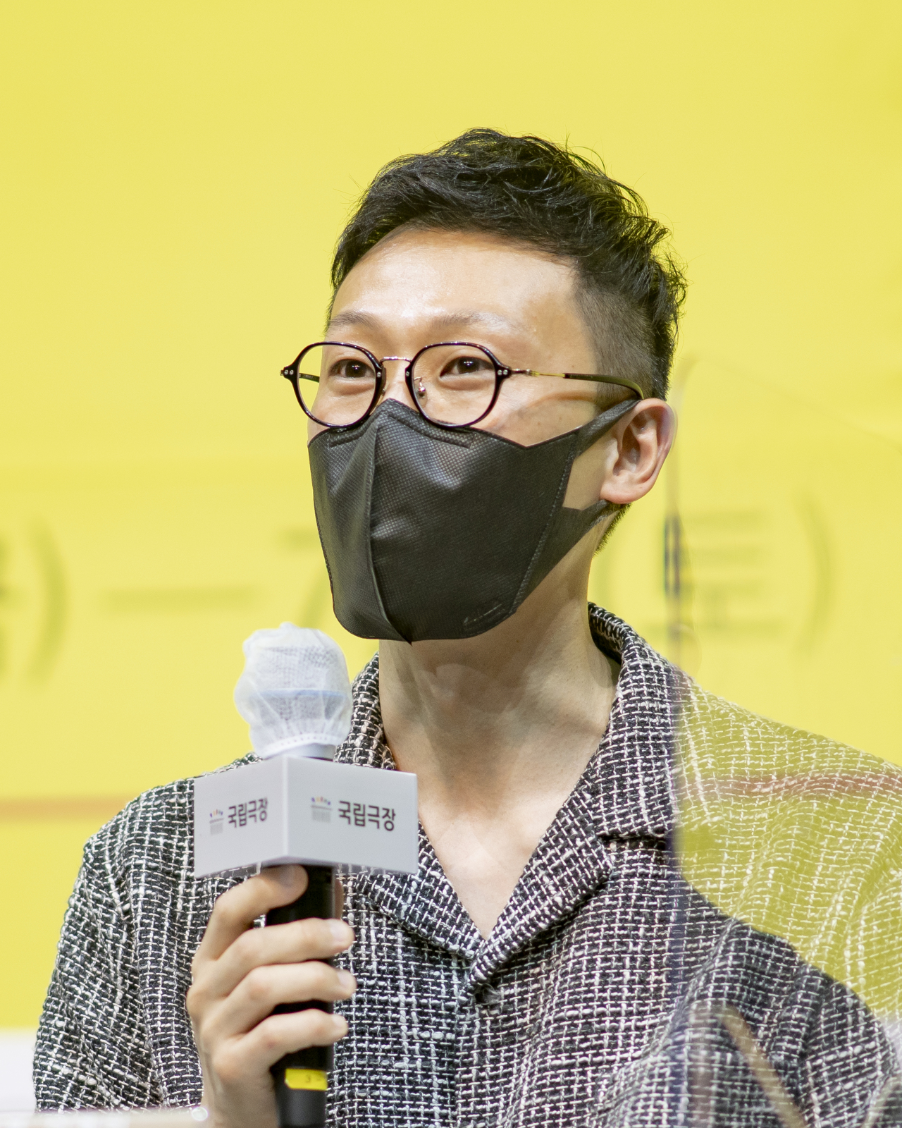 Creative director Park Woo-jae speaks during a press conference held at the National Theater of Korea, Wednesday. (NTOK)