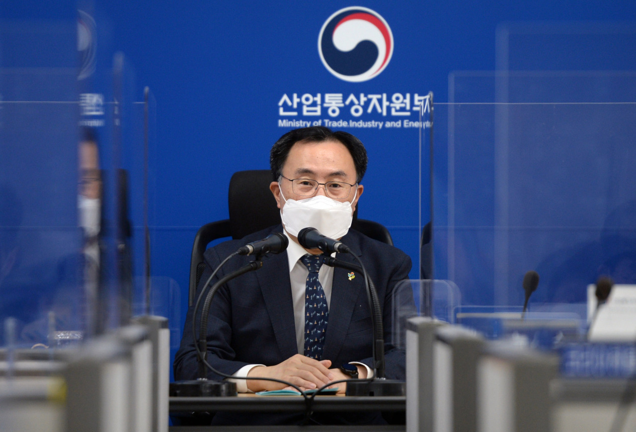 Minister of Trade, Industry and Energy Moon Sung-wook (Yonhap)