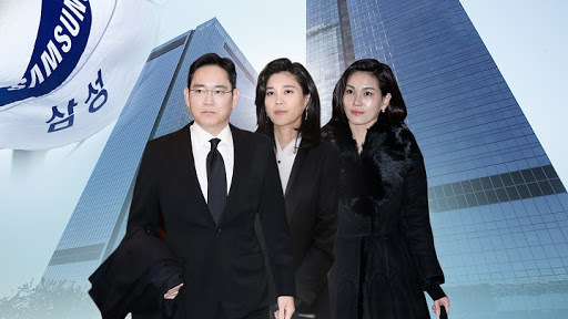 Samsung Electronics Vice Chairman Lee Jae-yong, Hotel Shilla CEO Lee Boo-jin and Samsung Welfare Foundation chief Lee Seo-hyun. (Yonhap)