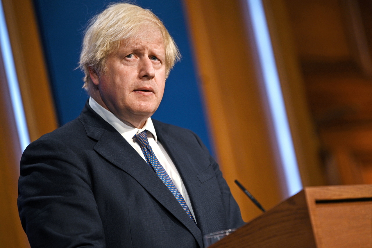 Britain's Prime Minister Boris Johnson (Reuters-Yonhap)
