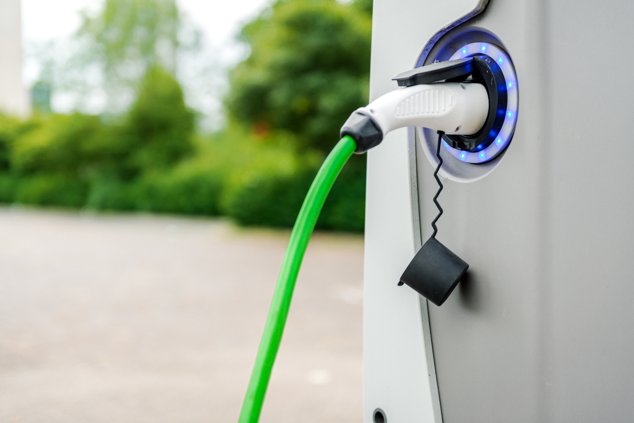 A visual concept image of an electric vehicle charging station (123rf)
