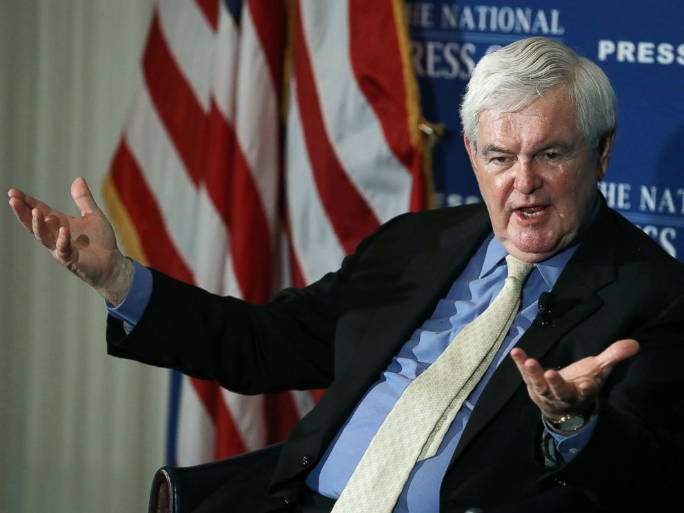 This AFP photo shows former Speaker of the U.S. House of Representatives Newt Gingrich. (AFP-Yonhap)