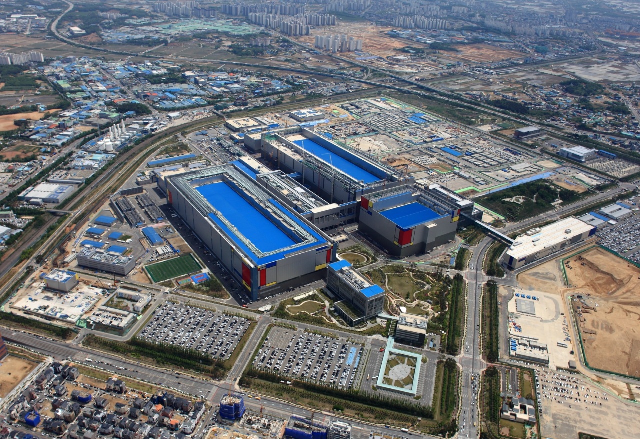 Samsung's chip plant in Pyeongtaek, Gyeonggi Province (Samsung Electronics)