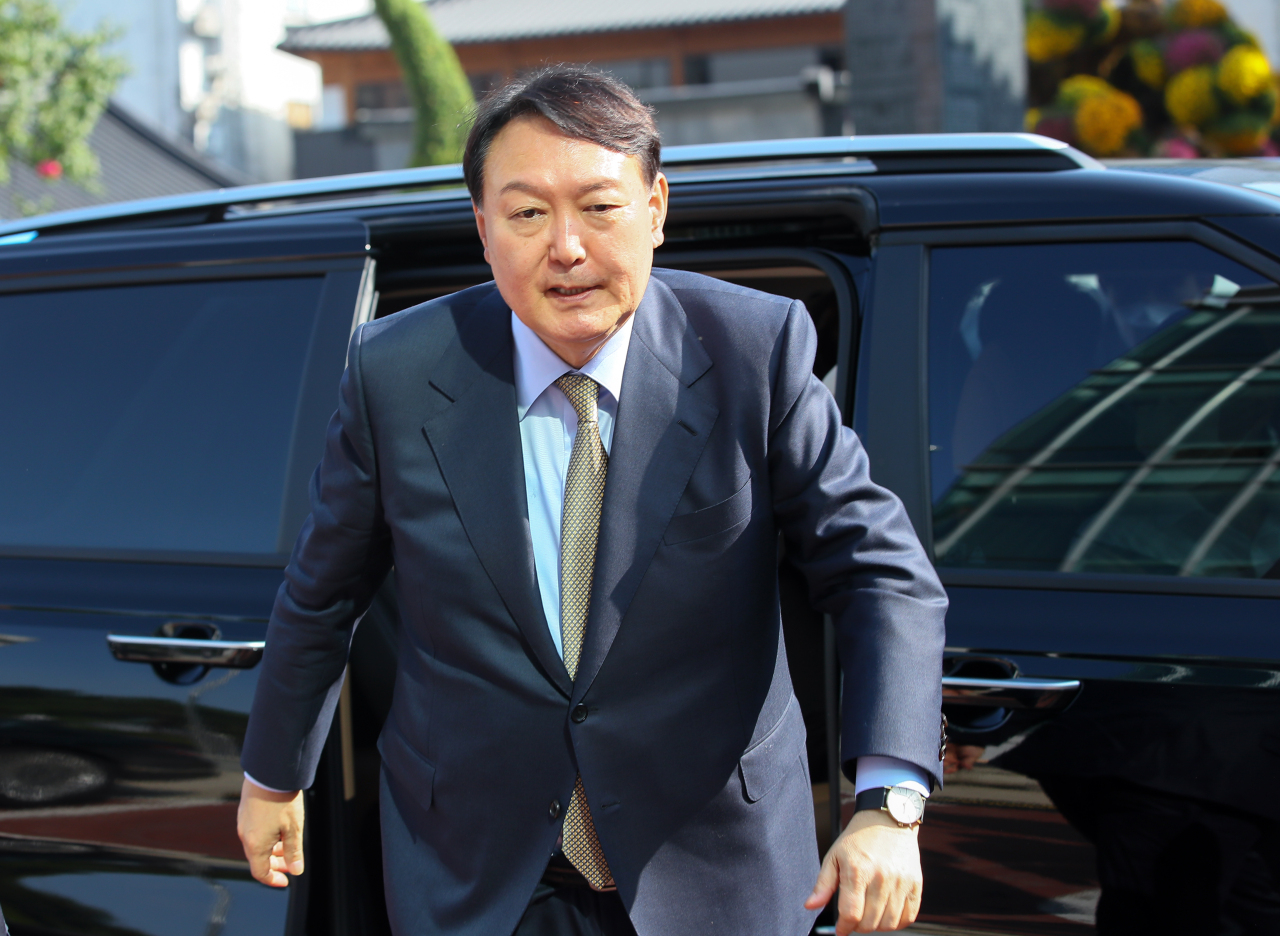 Presidential contender Yoon Seok-youl (Yonhap)