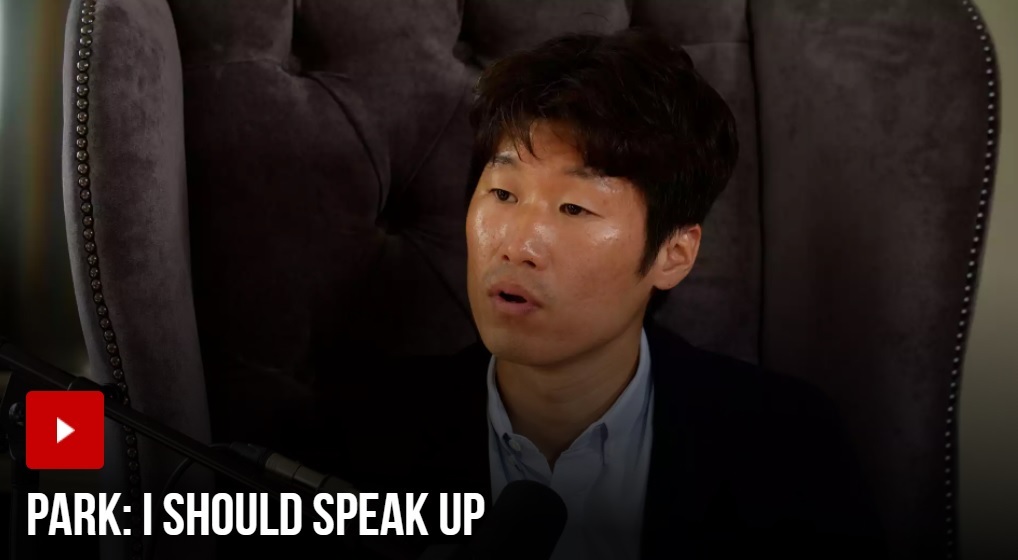 Park Ji-sung speaks on a podcast released Sunday. (Manchester United)