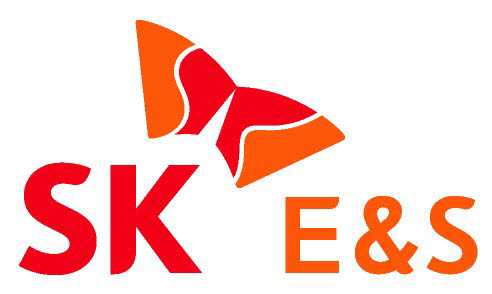 A logo of SK E&S